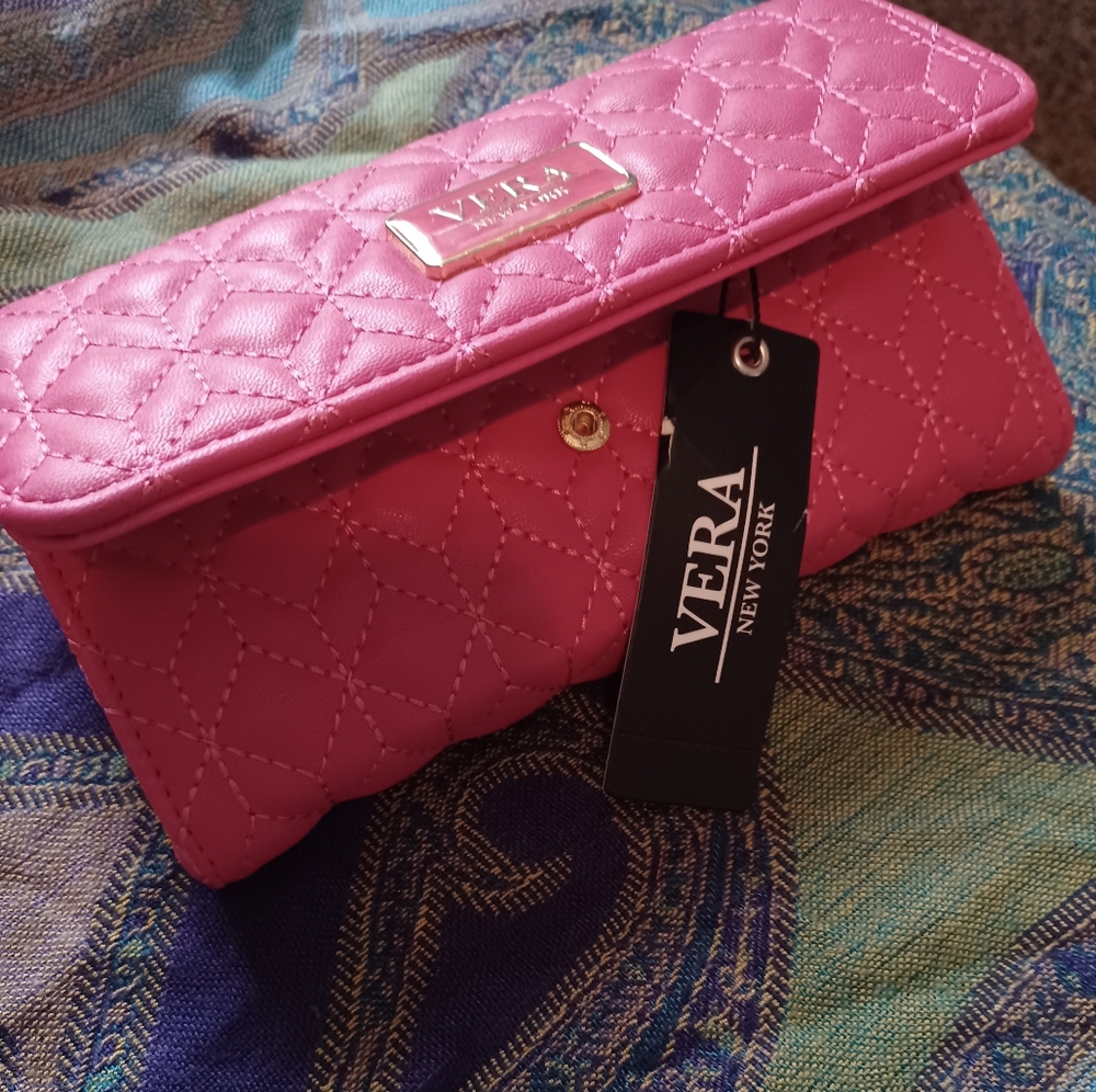 Pink Quilted Women's Wallett